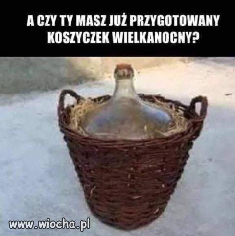 Koszyczek Wielkanocy 