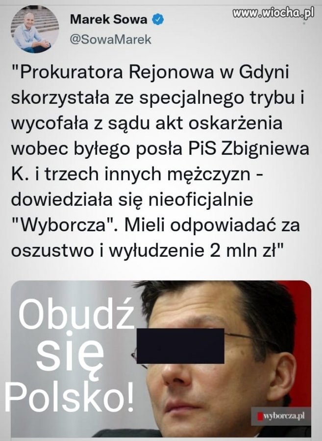 To zagrywka Zi0bry jak ze sprawą obajtka. 