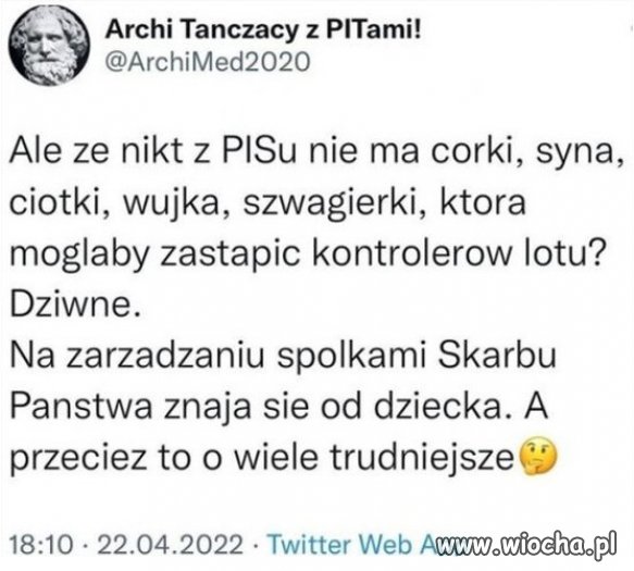 To bardzo dziwne...Nie uważacie?