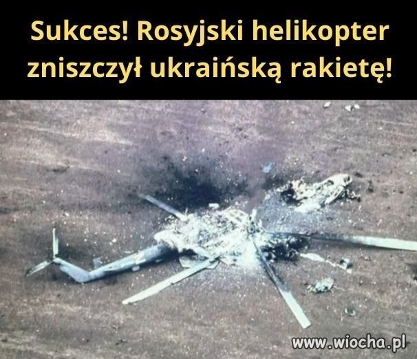 Z rakiety nic nie zostało