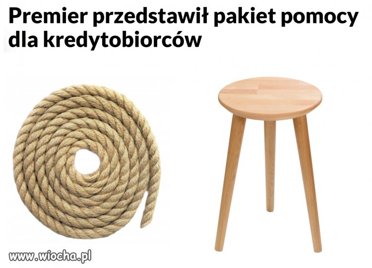 Może Program Balkon+ : skacz lub się powieś. Uratujesz rodzinę.