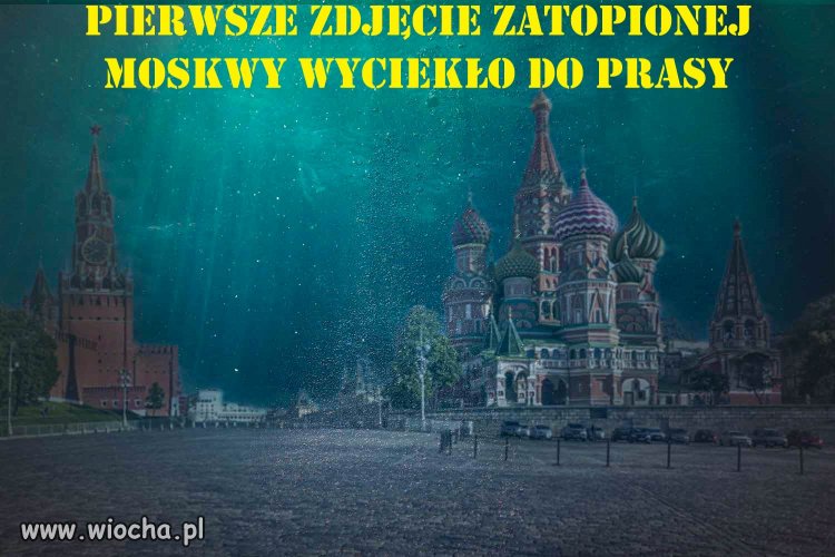Pierwsze zdjęcie zatopionej Moskwy wyciekło do prasy