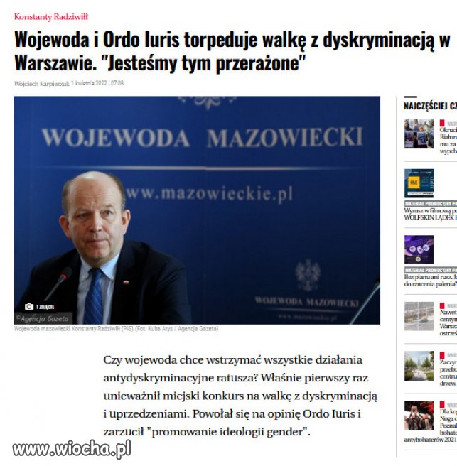 Tak putinowskie Ordo Iuris rządzi w Polsce!