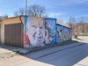Lębork. Mural Jana Pawła II.
