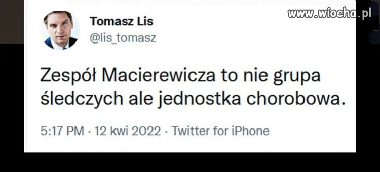 Czy Tomasz Lis ma rację?