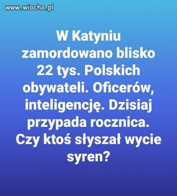 Pytanie na dziś