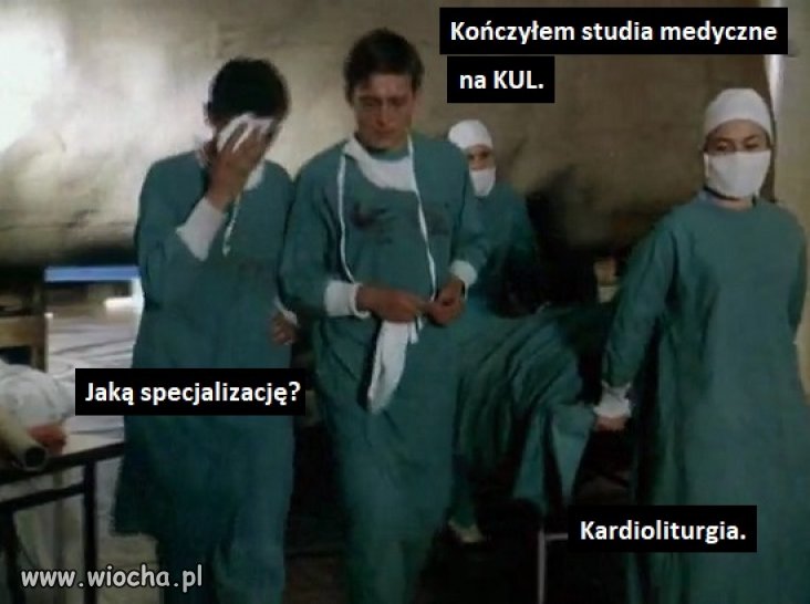 Kolega to ma chyba dyplom z liturgii naczyniowej