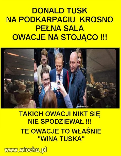 To był zły dzień dla Kaczyńskiego...wina Tuska.