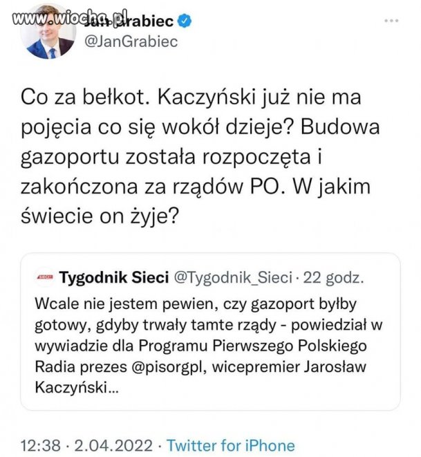 Dziadzia Wania już od dawna żyje w matrixie