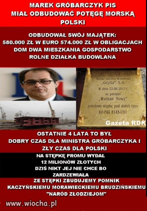 Kiedy naród biednieje, oni się bogacą...
