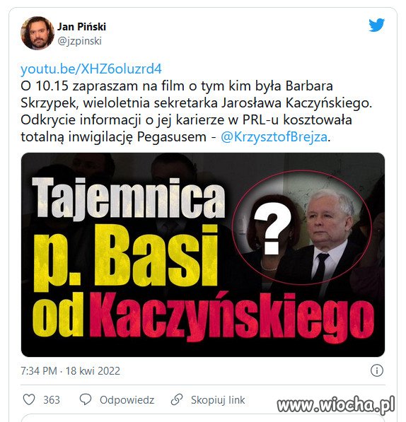 Dobrze powiedziane lustrzane odbicie komuny.