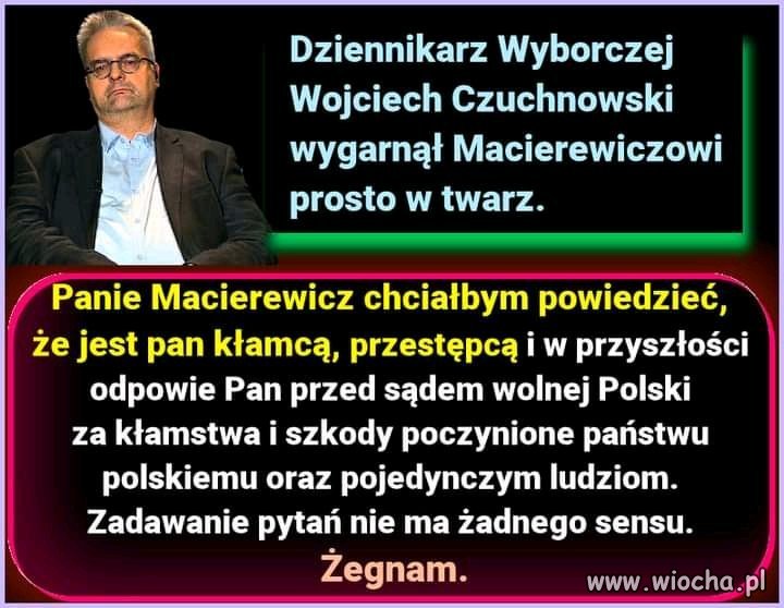 Tak powinni zrobić wszyscy szanujący się dziennikarze