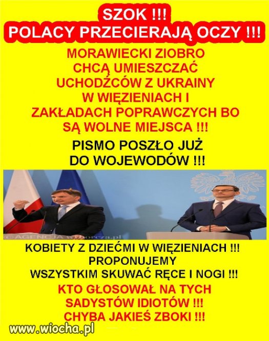 Nareszcie rząd chce coś zrobić dla uchodzców z Ukrainy...