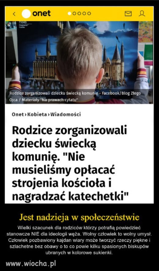 Nadchodzą ciężkie czasy dla sekty kościoła...