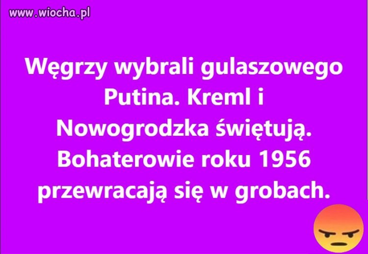 Gorący zwolennik ludobójcy Putina Wiktor Orban, wygrał wybory