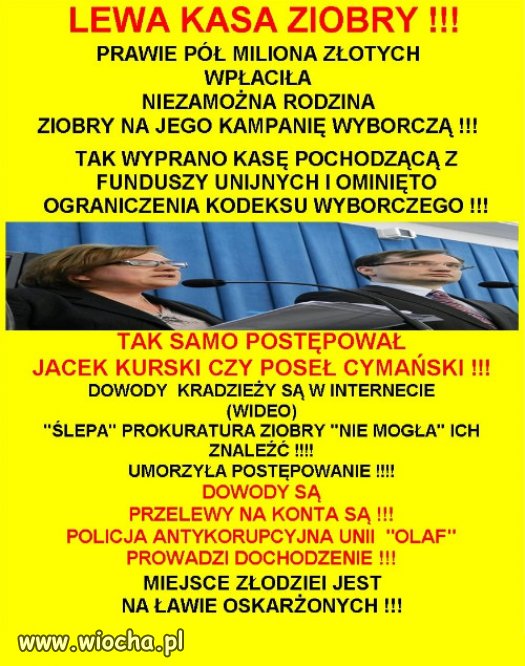 Wszyscy zlodzieje laczcie sie w PiSie...