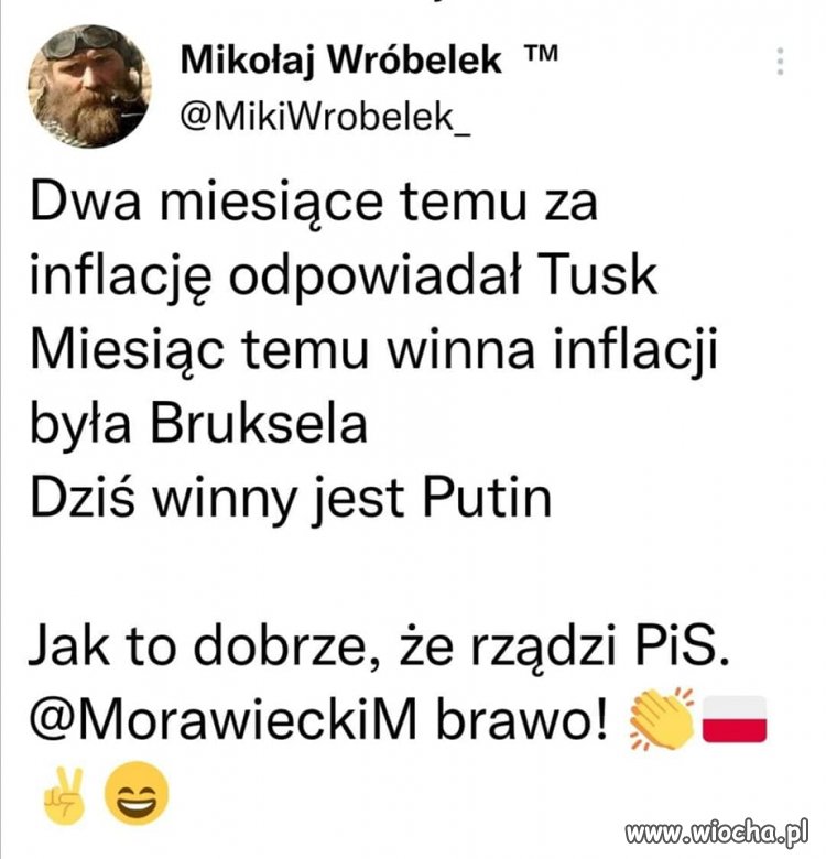 Myślałem że to wina Tuska 
