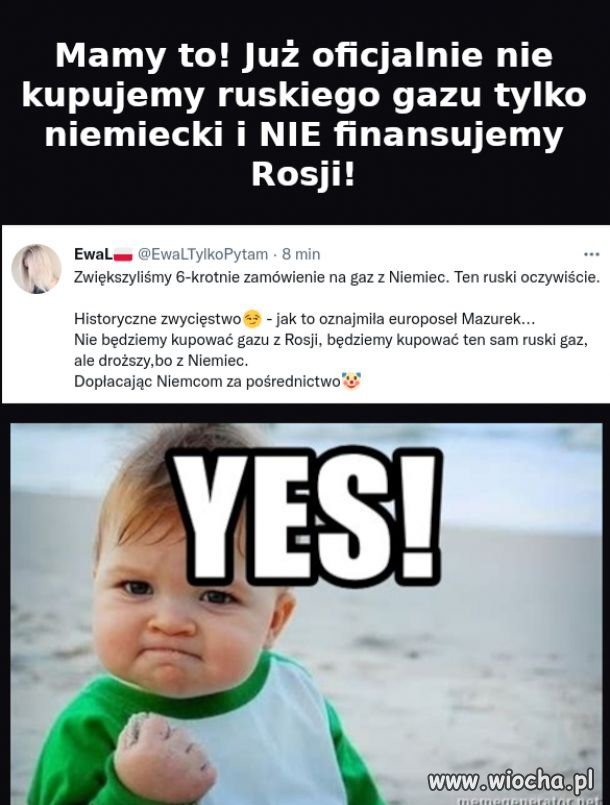 Kolejny" sukces"