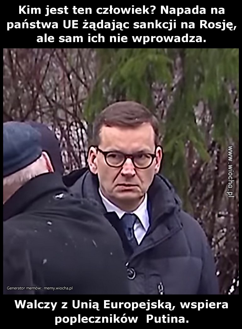 Kim jest ten człowiek? Napada na  państwa UE