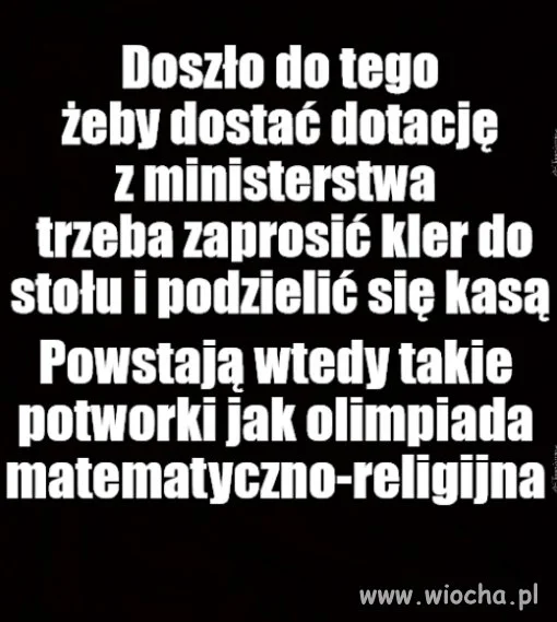 Dla dobra dzieci pakt z diabłem