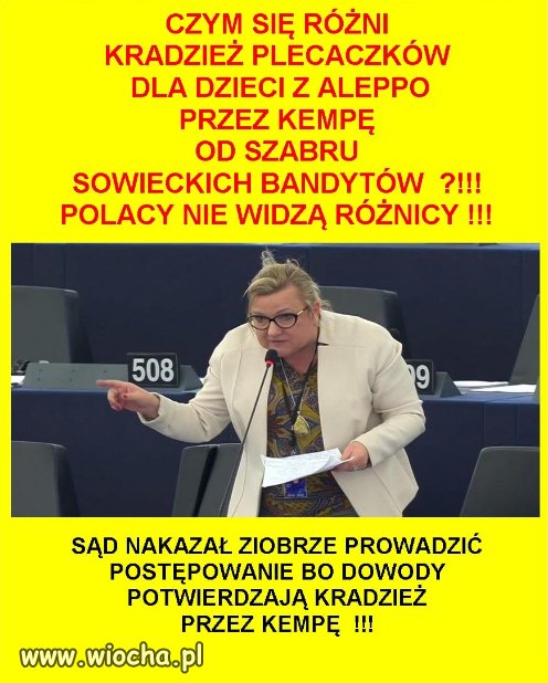 Czy to te chrześcijańskie wartości, które PiS niesie do UE?