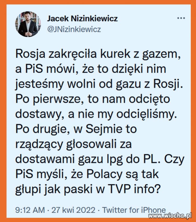 Polacy nie są głupi...