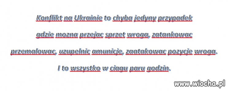 Przejmowanie sprzetu bojowego wroga