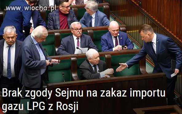 Sejm głosami pisu przeciwko zakazowi importu