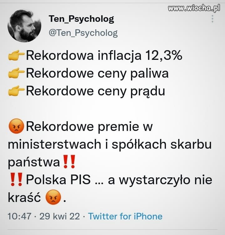 Ale musztarda nie zdrożała, no i poparcie rośnie.