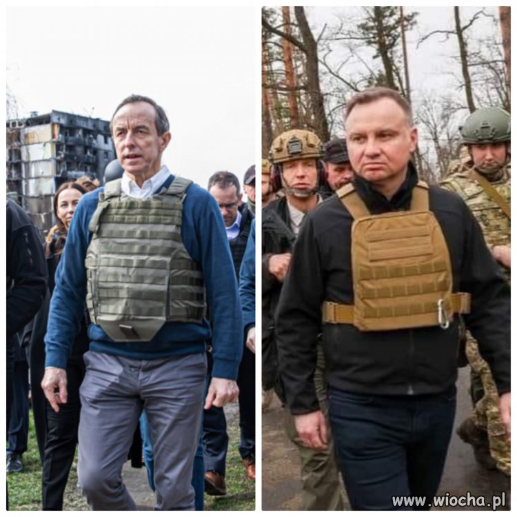 Grodzki nie zmienił kamizelki na letnią 
