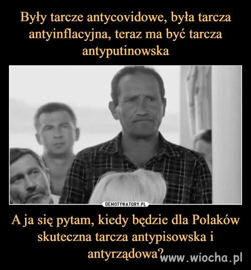 Tą tarczę Polacy sami muszą sobie zrobić. 