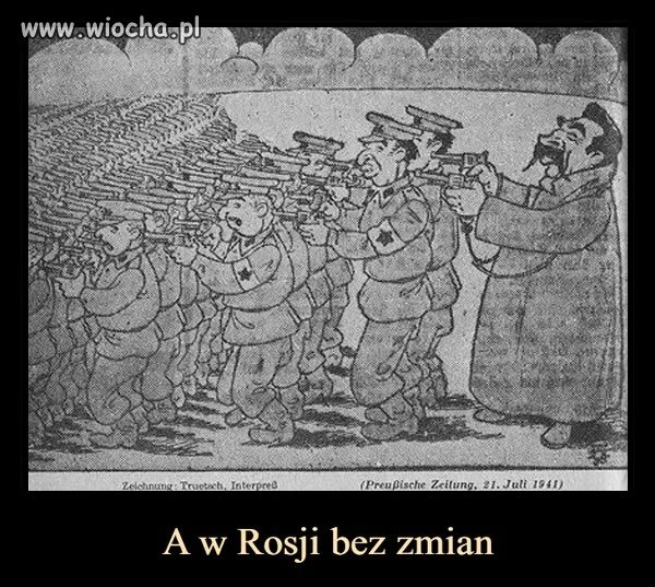 Czasy się zmieniają ale nie Rosjanie 