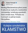 Macierewicz i jego eksperymenty..