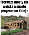 Pierwsze mosty dla wojska wsparte programem Kolej+
