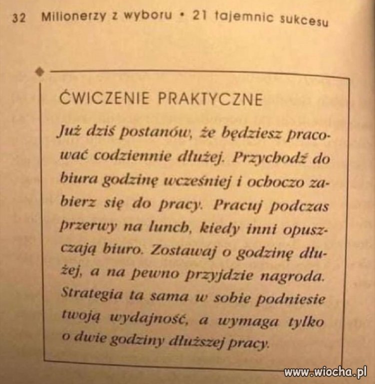 Tajemnica sukcesu 