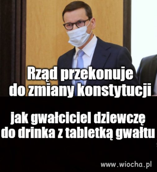 Zakryta na razie dolna część twarzy