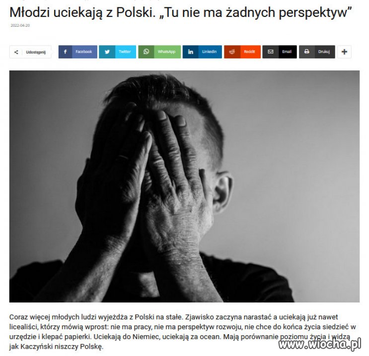 Taki rezultat 7 lat "Dobrych Zmian" rządów PiSu...