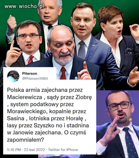 Dokonania PIS