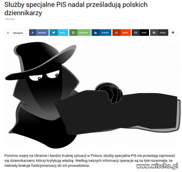 Nagonka służb specjalnych PiS, na niezaleznych dziennikarzy.  