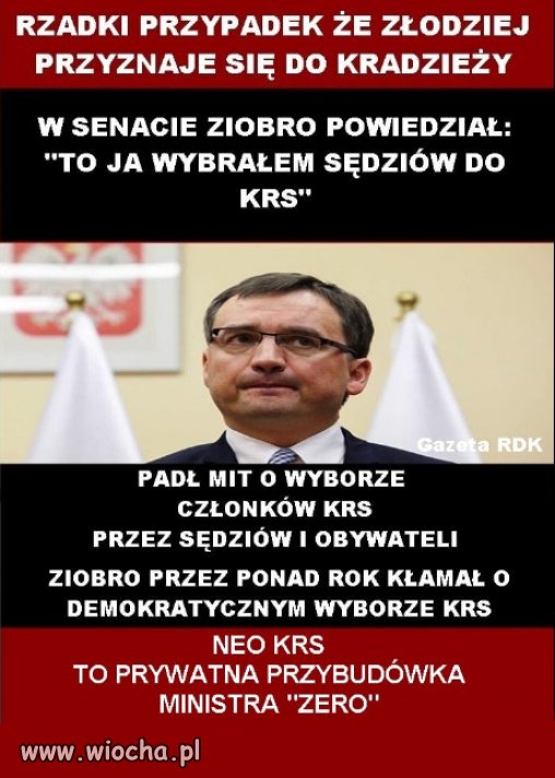 Powiedział to, o czym wszyscy wiedzą.