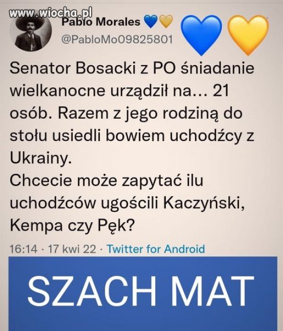 Ci co najbardziej nawołują do pomocy