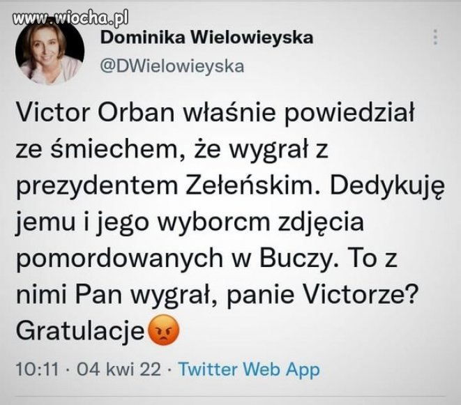 Orban weź ty już wypier...