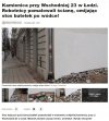 Robotnicy malujący elewację.