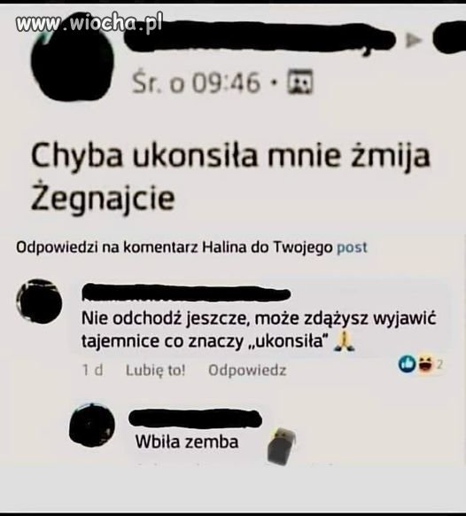 Umrze nieświadomy