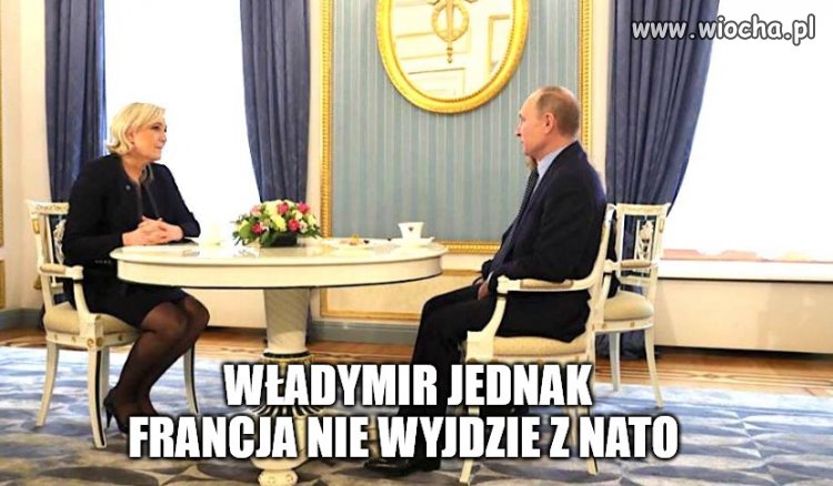 Marie Le Putin przegrała z Macronem