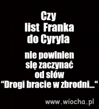 Kolega pytał
