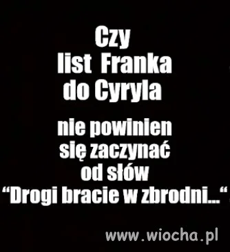 Kolega pytał