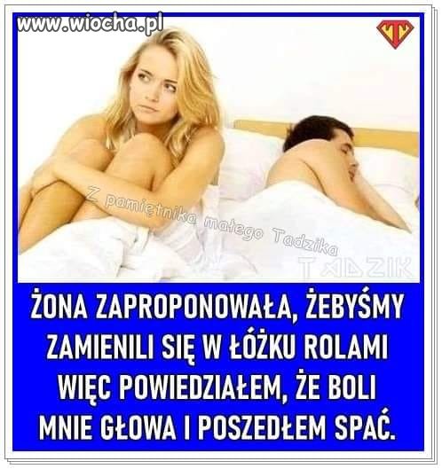 Sama chciała