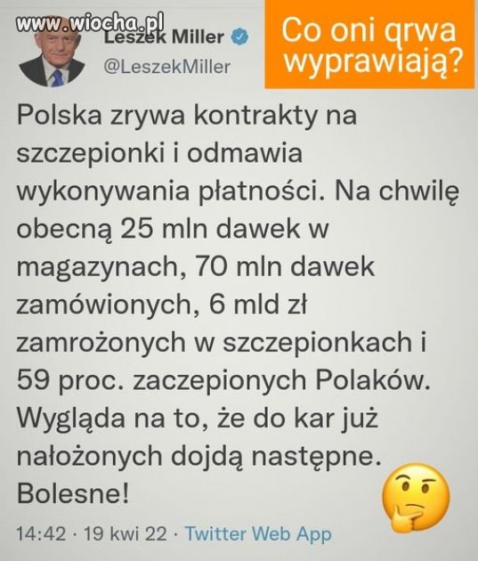 Była pandemia i nagle zniknęła