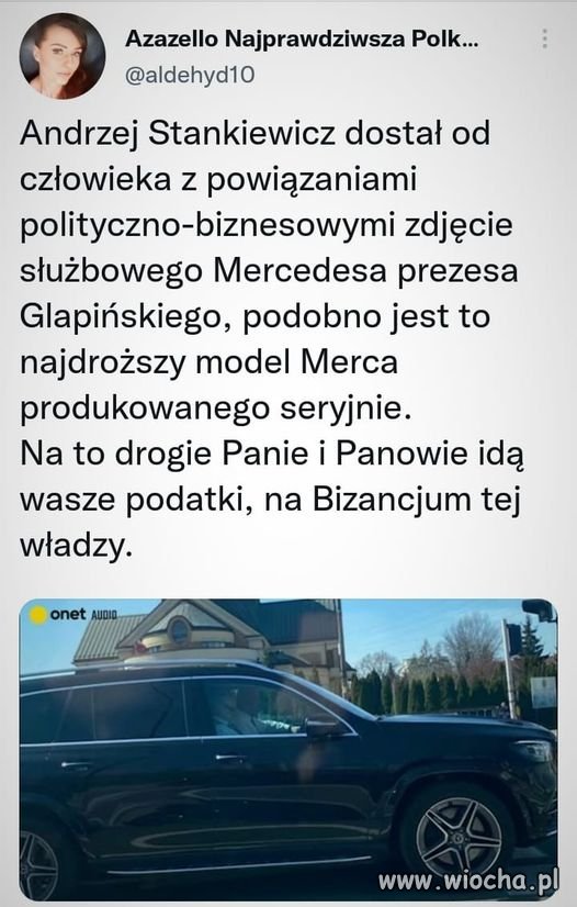 Jastrząb i jego mercedes